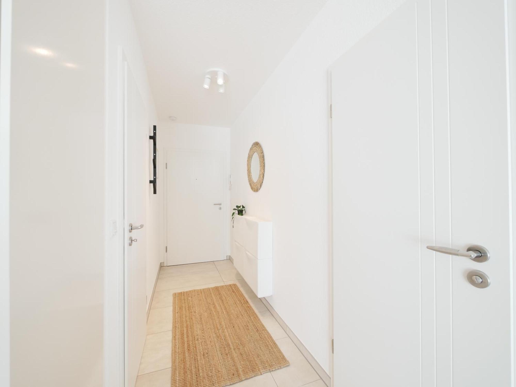 85Qm, Parkplatz, Zentral, Grosser Balkon, 2 Baeder 파더본 외부 사진