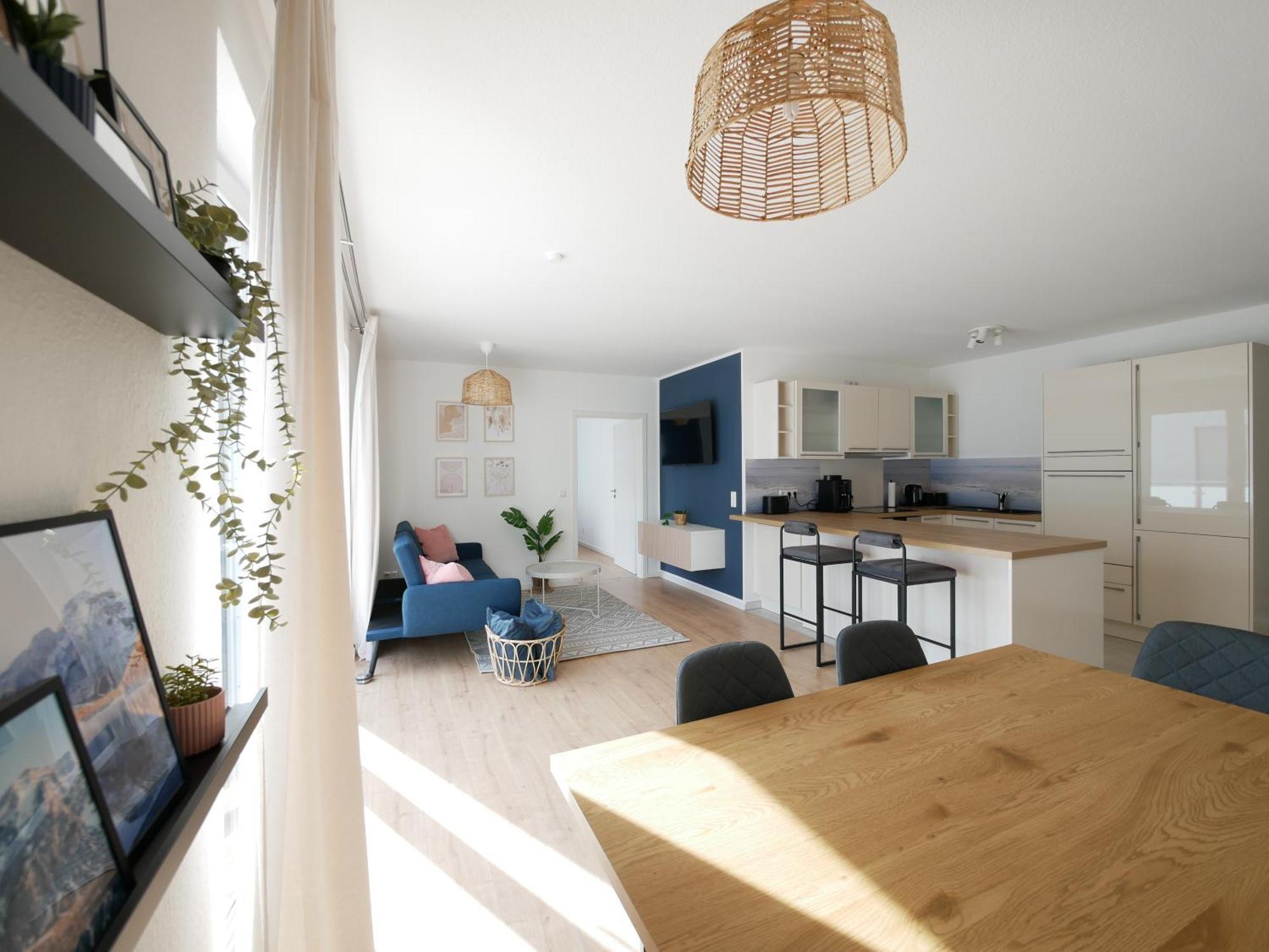 85Qm, Parkplatz, Zentral, Grosser Balkon, 2 Baeder 파더본 외부 사진